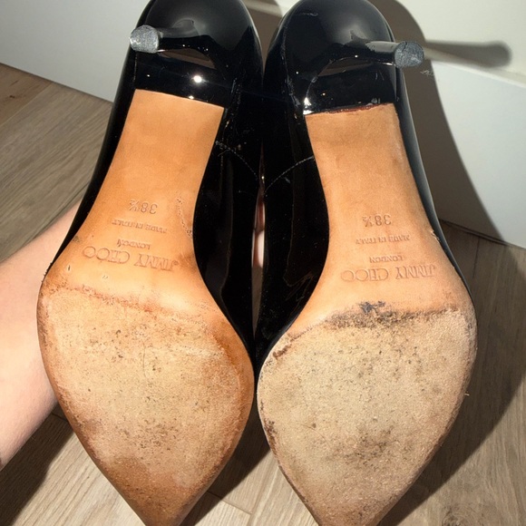 Jimmy Choo Patent Leather Pumps - Picture 4 of 10